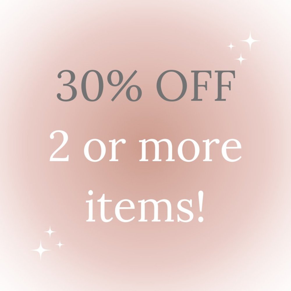ENTIRE CLOSET ON SALE! 30% OFF!